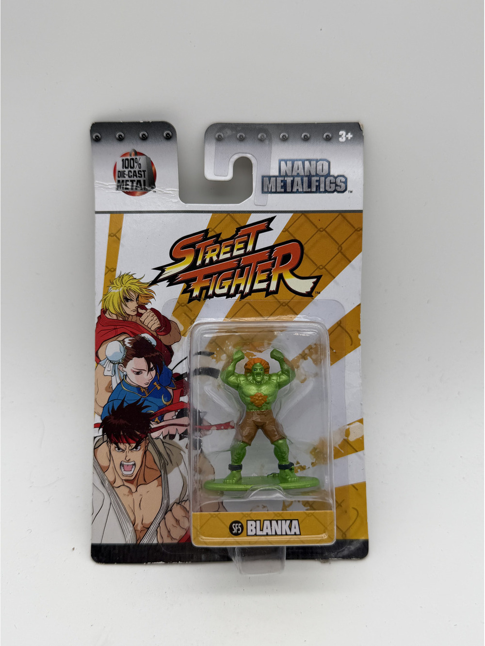 Street Fighter Nano Metalfigs Blanka Die-Cast Metal Action Figure